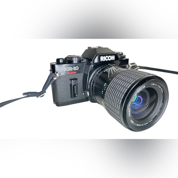 Ricoh KR10 Super Film Camera W/Sigma Zoom Master 1:2.8-4 35-70mm Lens, for PARTS - Picture 1 of 9